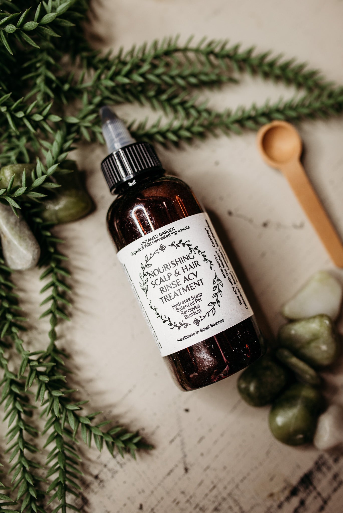 Nourishing Scalp & Hair Rinse ACV treatment